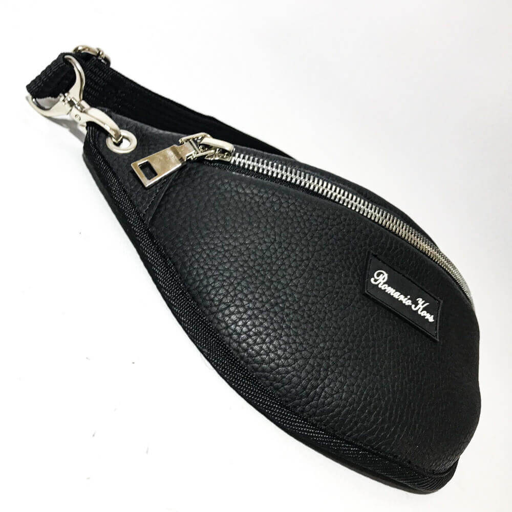 Сумка бананка женская Romario Kors WGH Черный 2